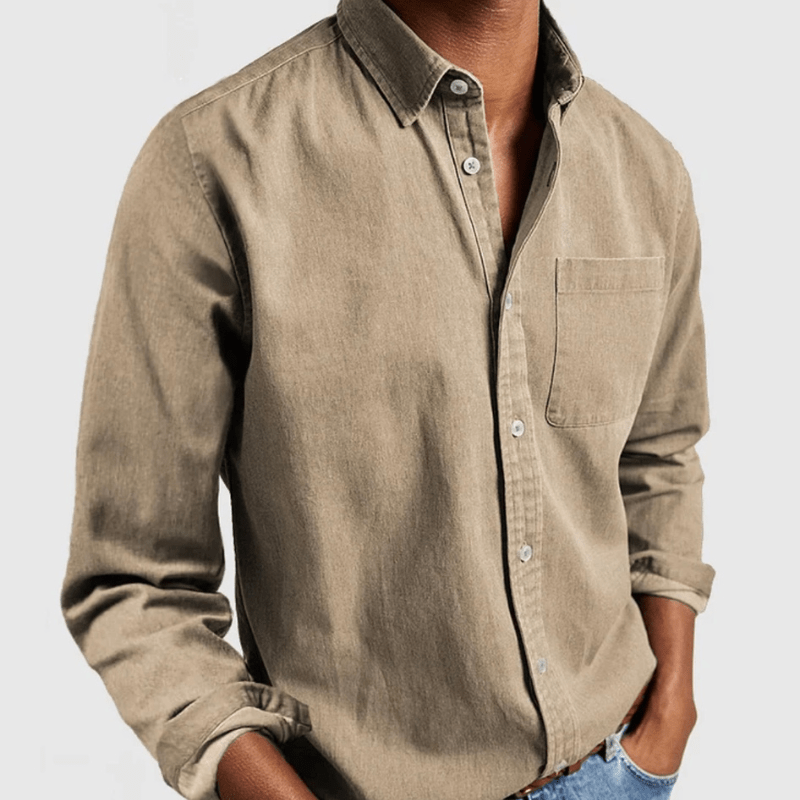 Parisien Raffiné | Chemise en denim printemps