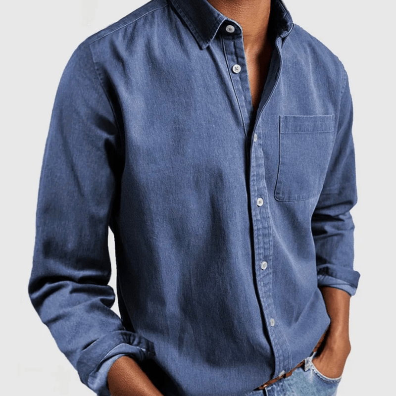 Parisien Raffiné | Chemise en denim printemps