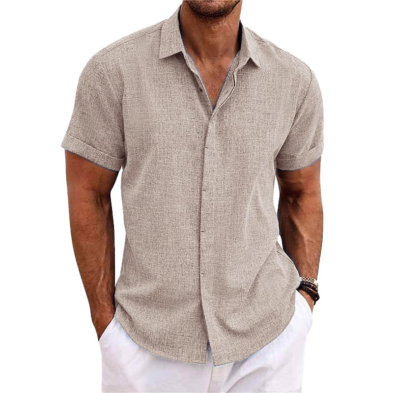 Parisien Raffiné｜Chemise pour homme en lin