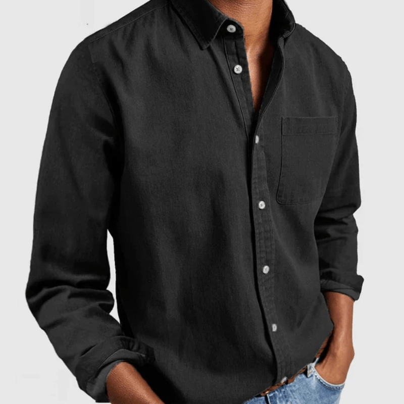 Parisien Raffiné | Chemise en denim printemps