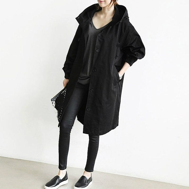 Parisien Raffiné｜Imperméable trench-coat élégant