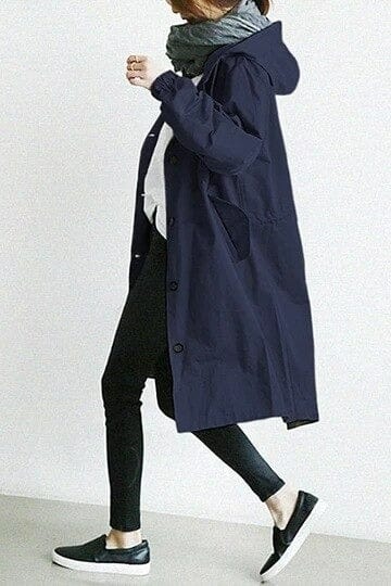 Parisien Raffiné｜Imperméable trench-coat élégant