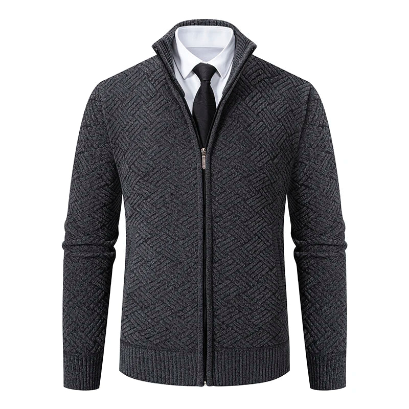 Parisien Raffiné | Cardigan Zippé pour Homme