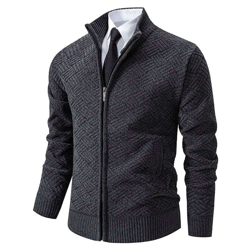 Parisien Raffiné | Cardigan Zippé pour Homme