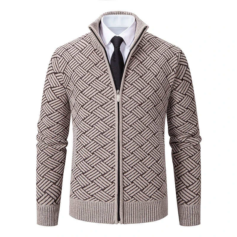 Parisien Raffiné | Cardigan Zippé pour Homme