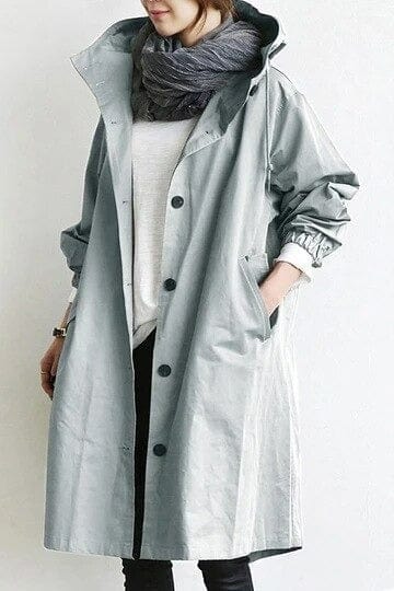 Parisien Raffiné｜Imperméable trench-coat élégant