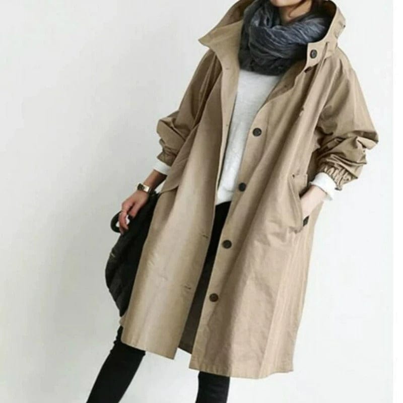 Parisien Raffiné｜Imperméable trench-coat élégant