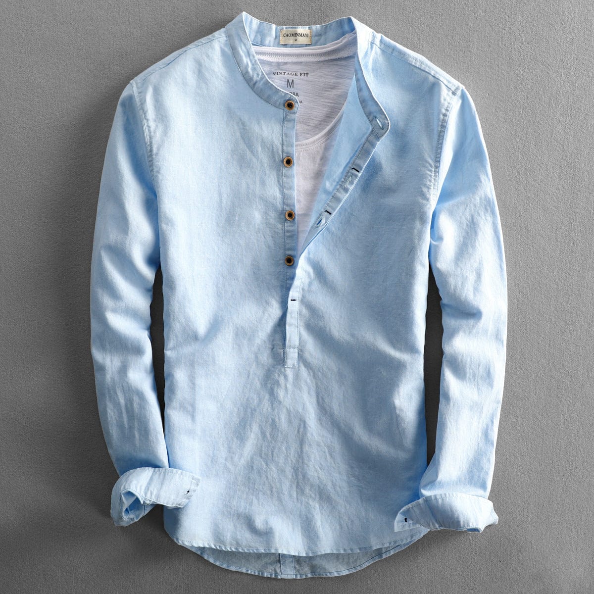 Parisien Raffiné | CHEMISE EN LIN POUR HOMME