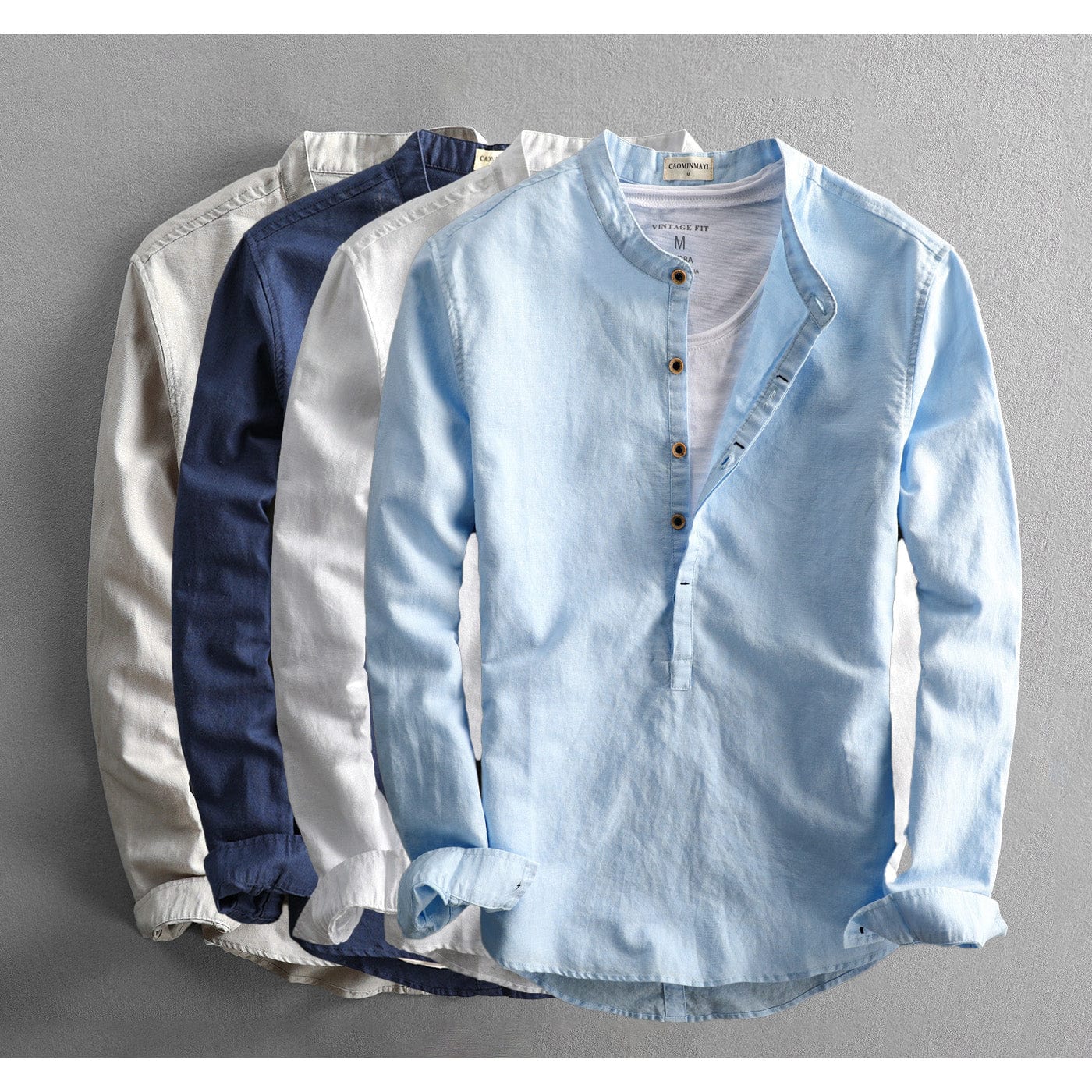 Parisien Raffiné | CHEMISE EN LIN POUR HOMME
