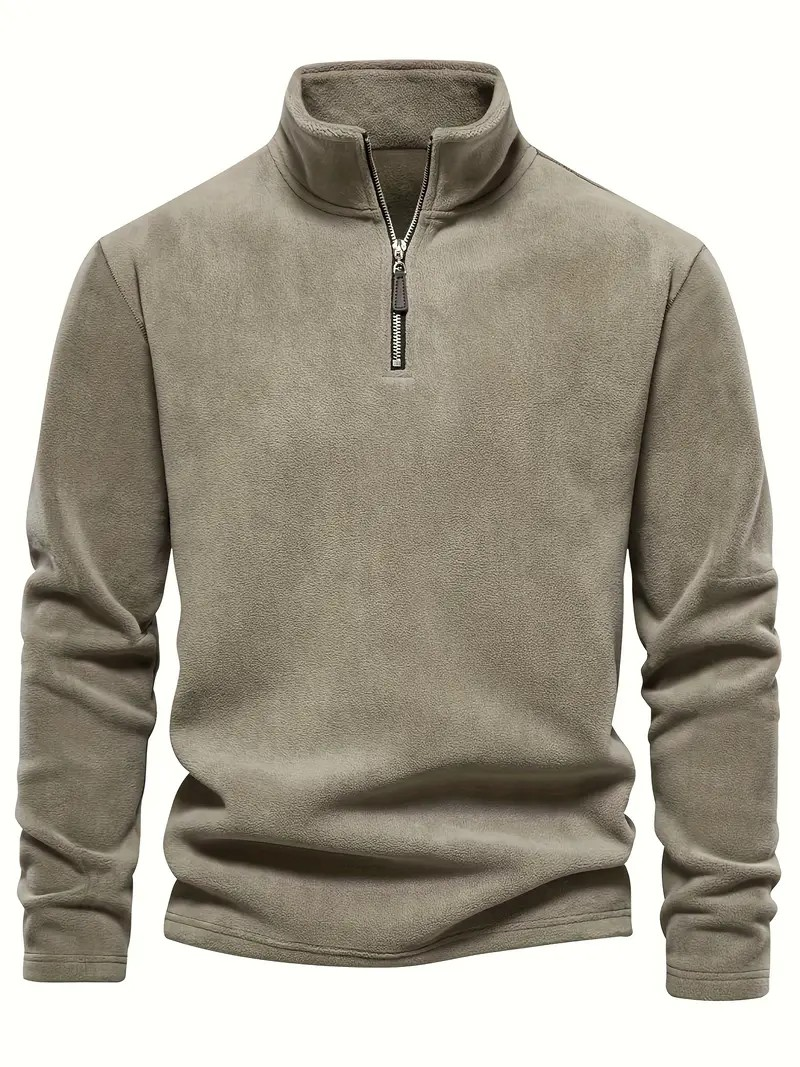 Louis™ | Sweat Fleece avec Demi-Zip